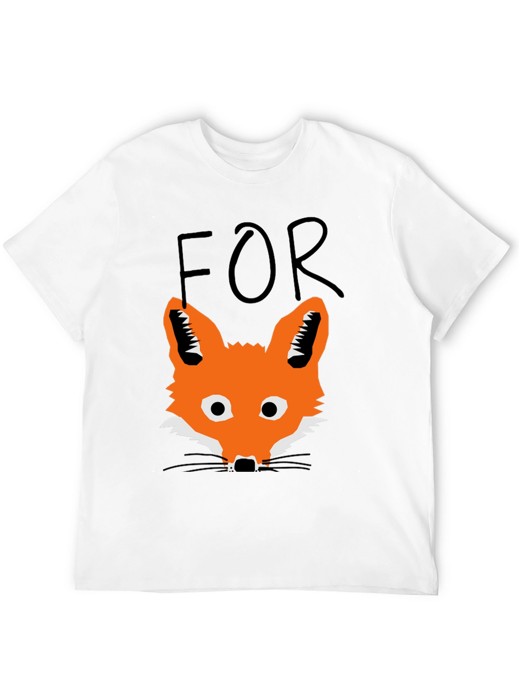Fox T-Shirt - Mens Black Graphic Tee