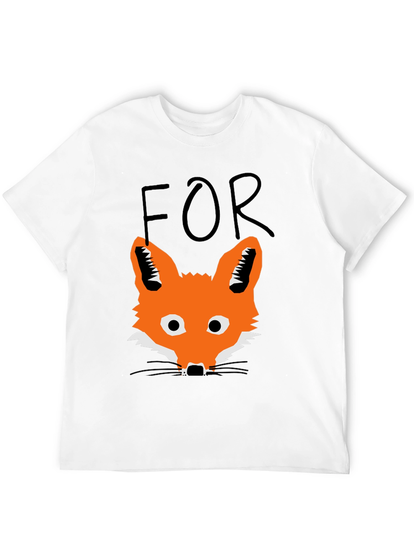 Fox T-Shirt - Mens Black Graphic Tee