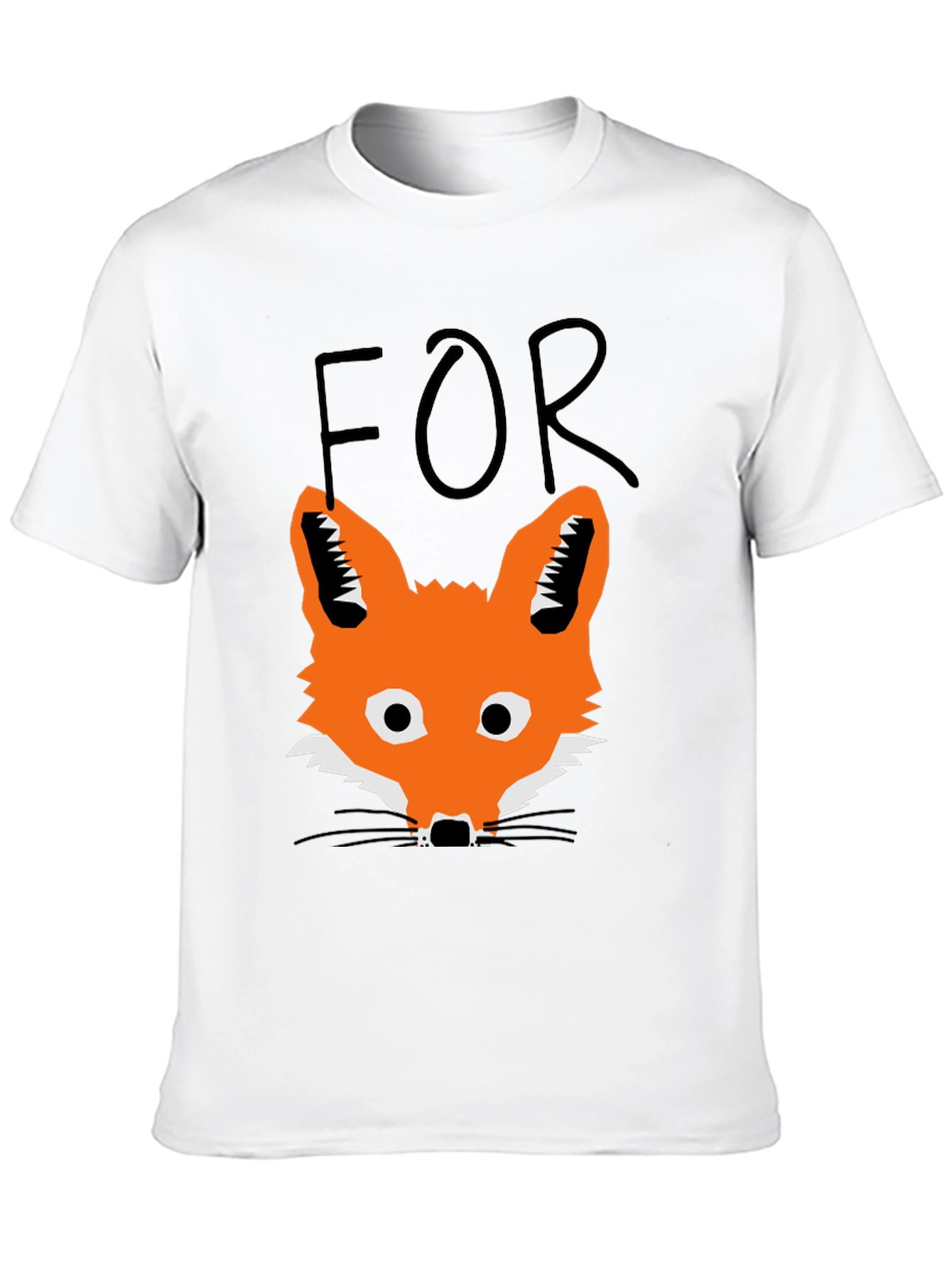 Fox T-Shirt - Mens Black Graphic Tee