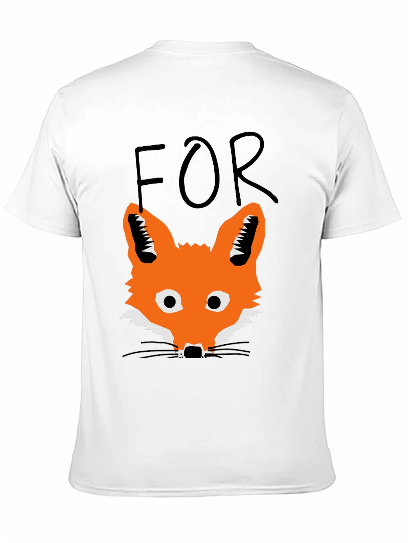 Fox T-Shirt - Mens Black Graphic Tee