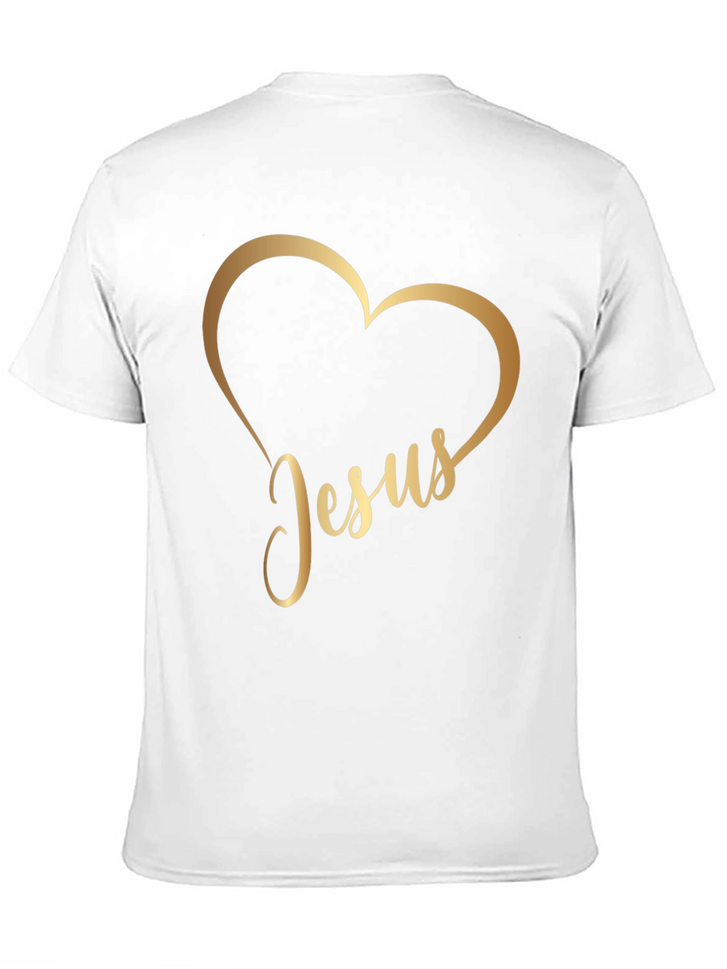 Jesus Heart Graphic Tee - Stylish Christian Apparel