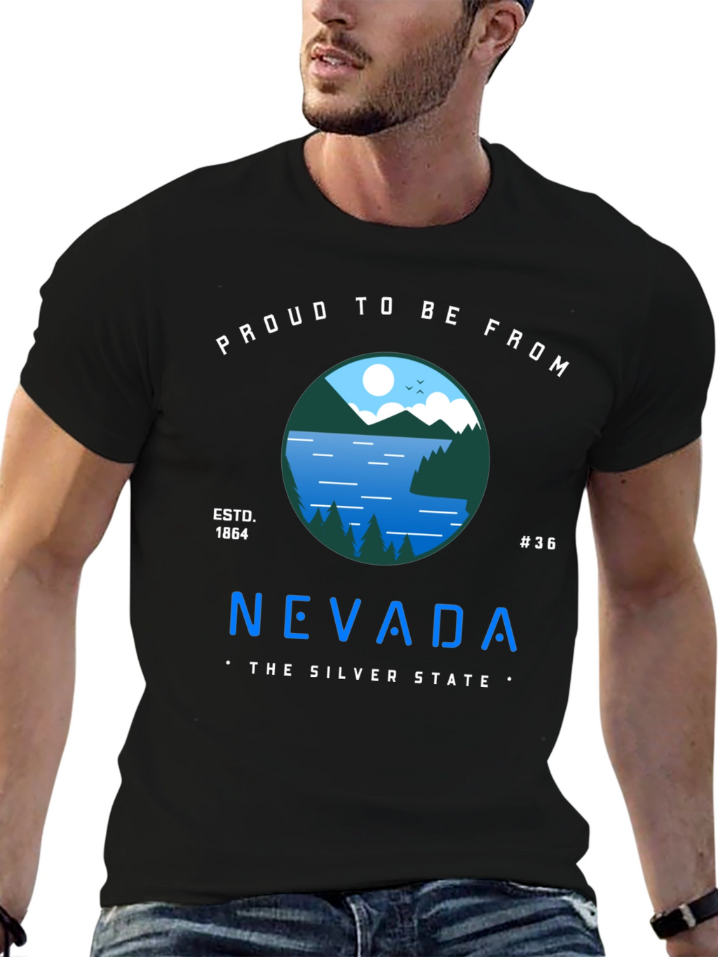 Nevada Pride T-Shirt - The Silver State Tee