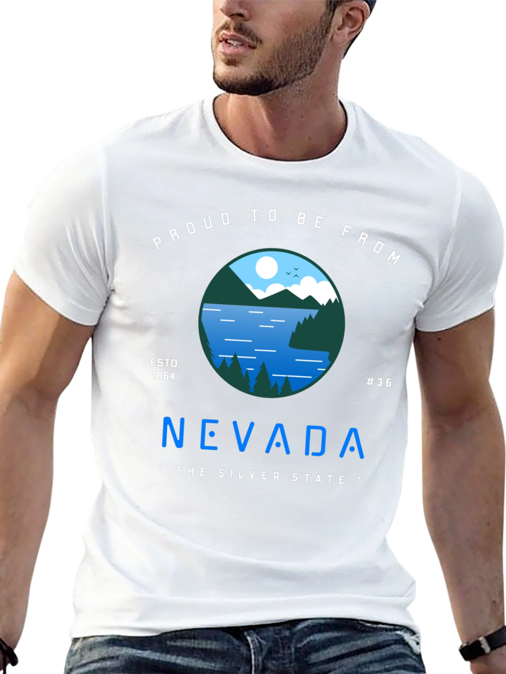 Nevada Pride T-Shirt - The Silver State Tee