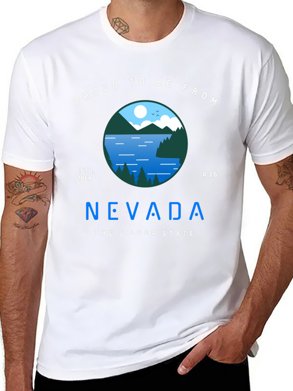 Nevada Pride T-Shirt - The Silver State Tee