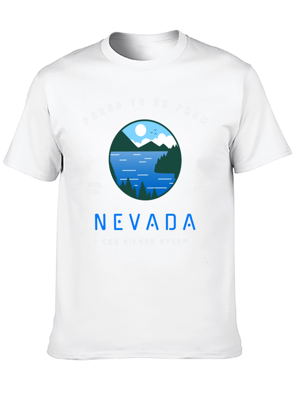Nevada Pride T-Shirt - The Silver State Tee