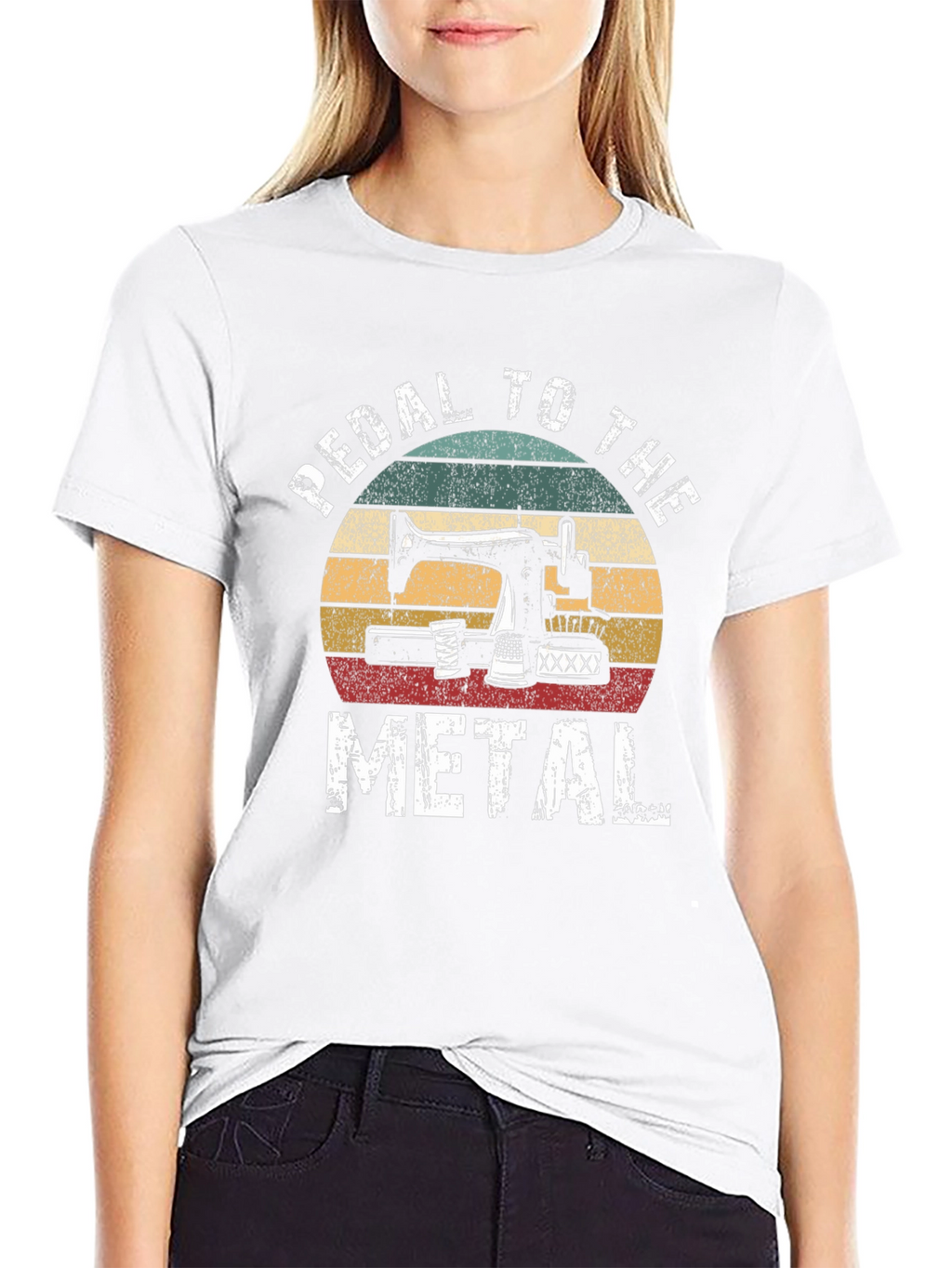 Pedal to the Metal Sewing T-Shirt