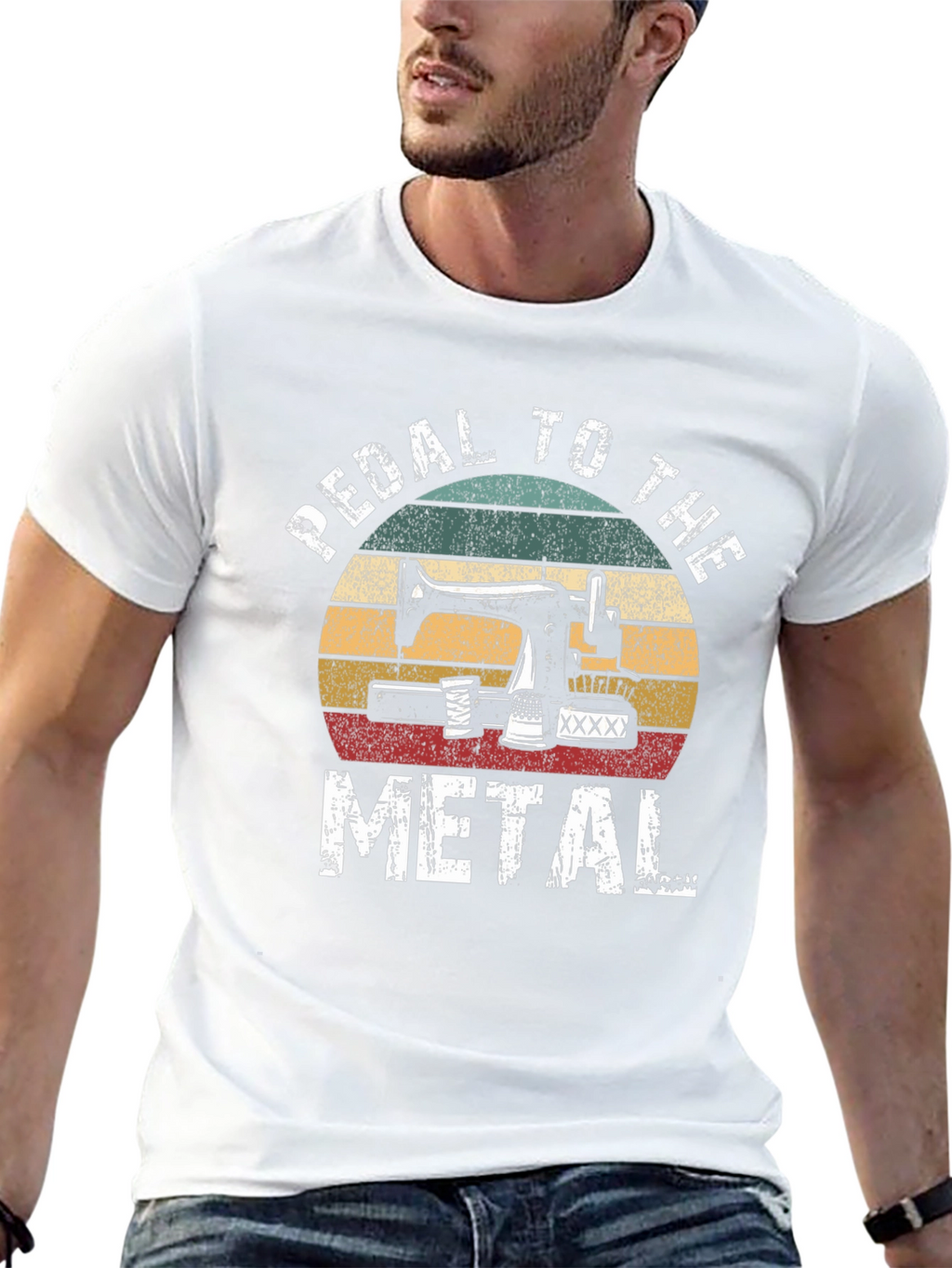 Pedal to the Metal Sewing T-Shirt
