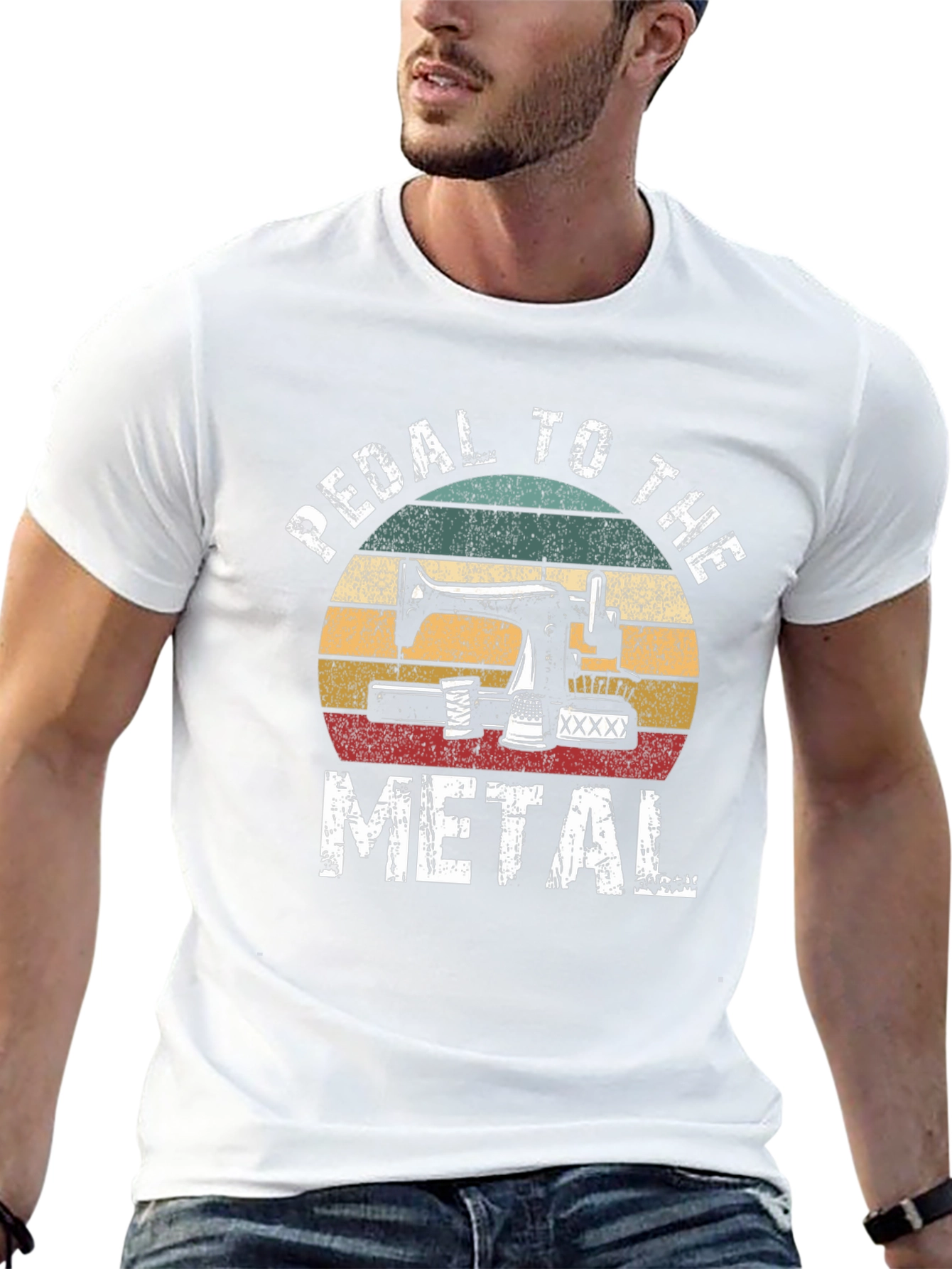 Pedal to the Metal Sewing T-Shirt