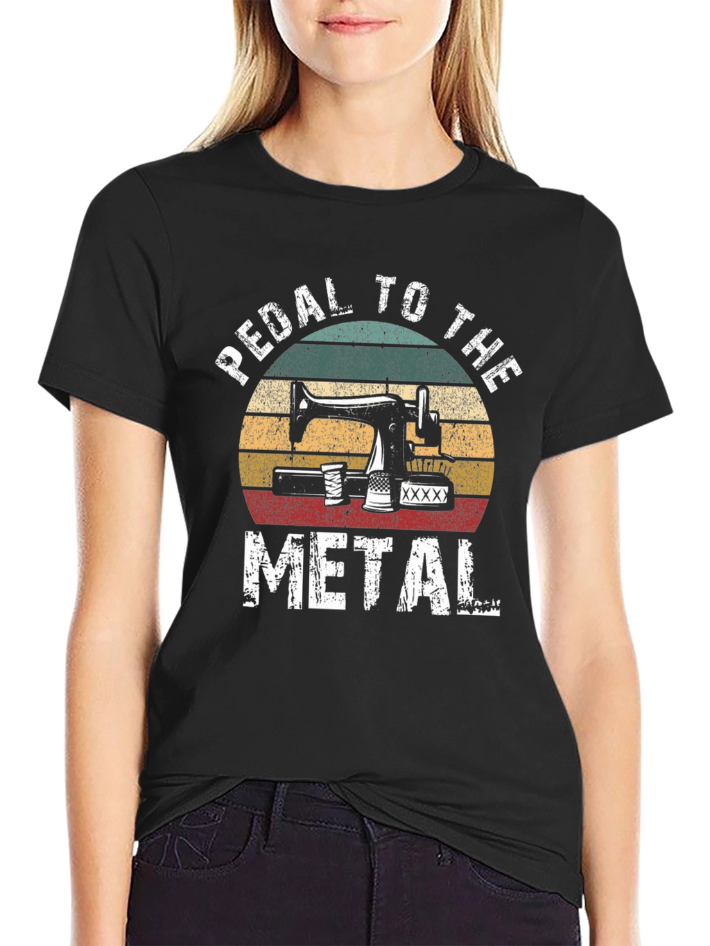 Pedal to the Metal Sewing T-Shirt