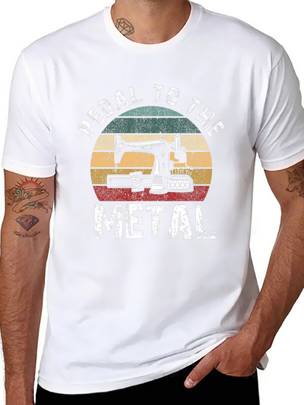 Pedal to the Metal Sewing T-Shirt