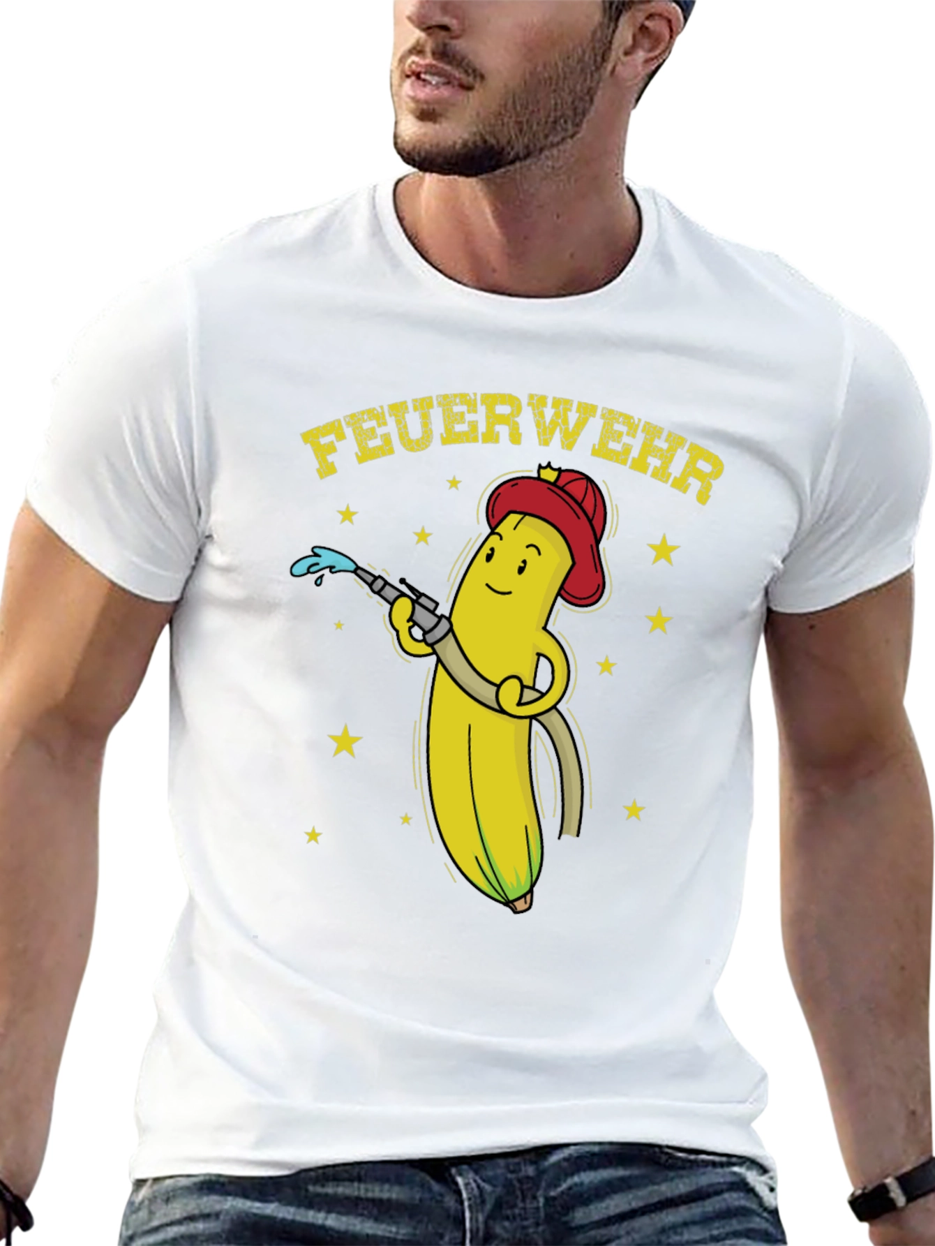 Feuerwehr Banana T-Shirt