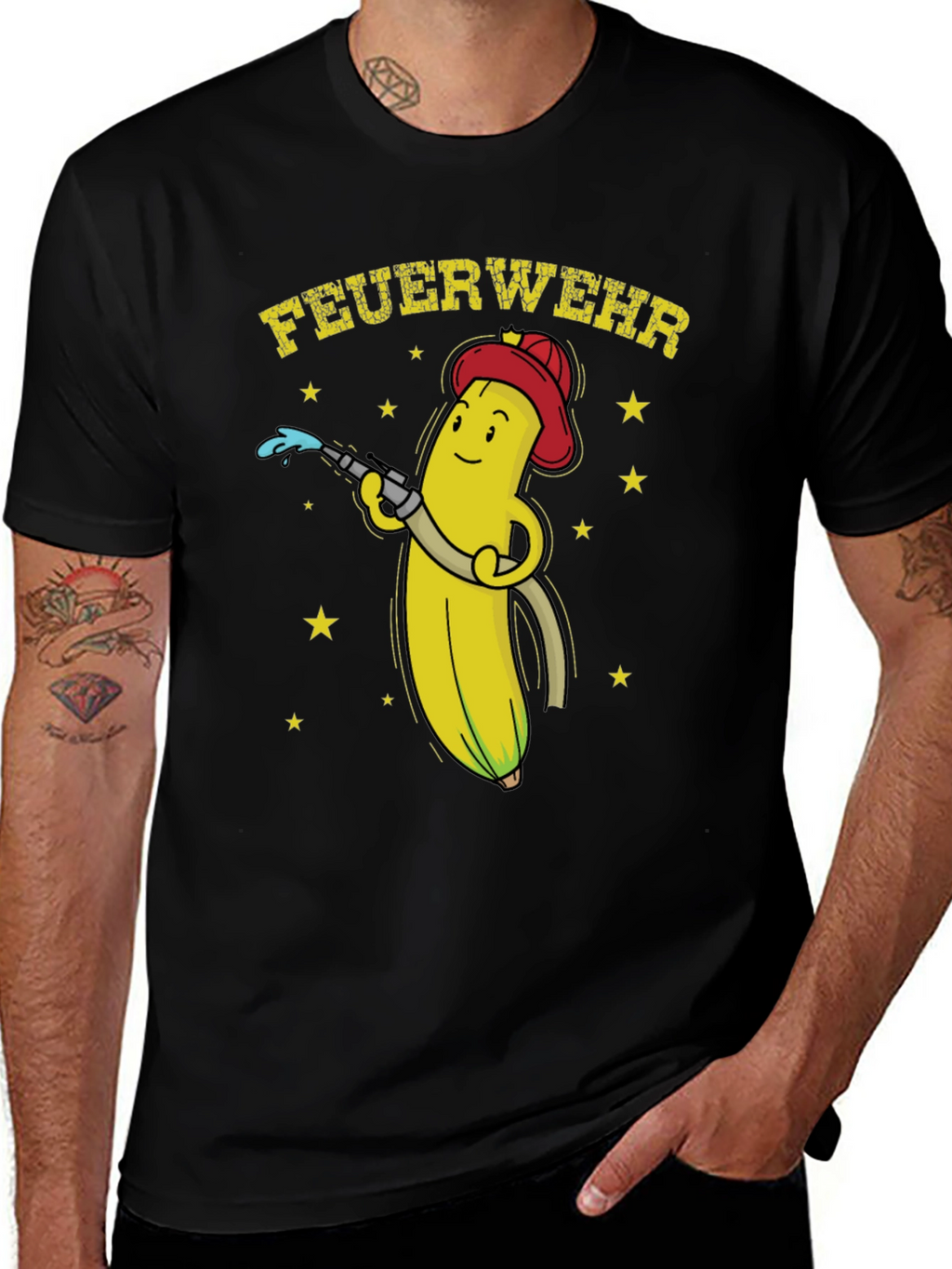 Feuerwehr Banana T-Shirt