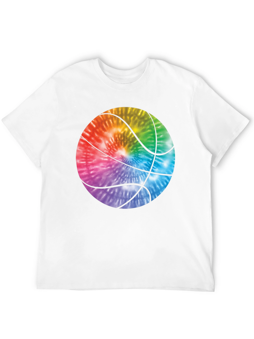 Tie-Dye Basketball Graphic Tee