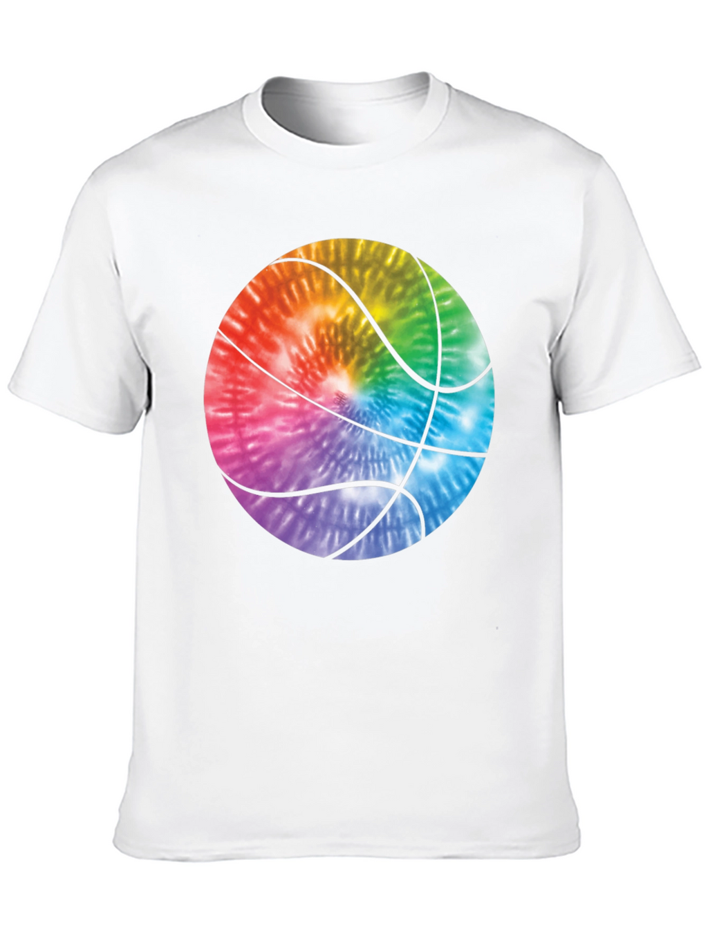 Tie-Dye Basketball Graphic Tee