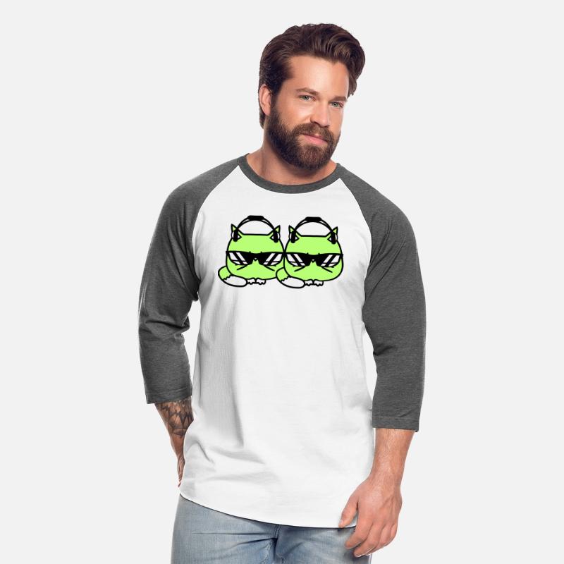 2 Cute Cool DJ Cats Pet Kitten Team Party Animals