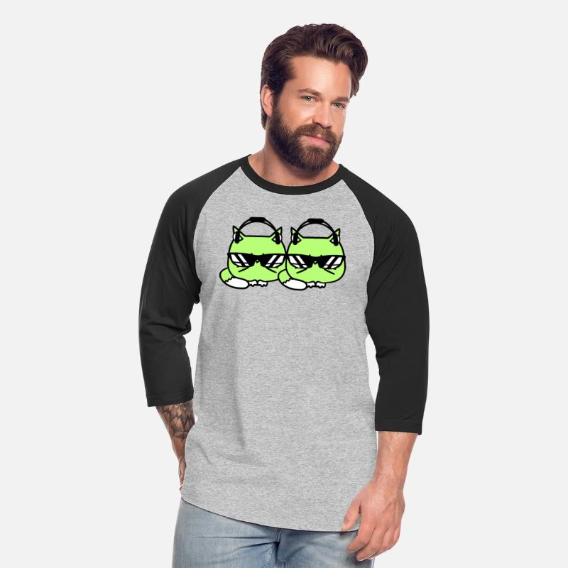 2 Cute Cool DJ Cats Pet Kitten Team Party Animals