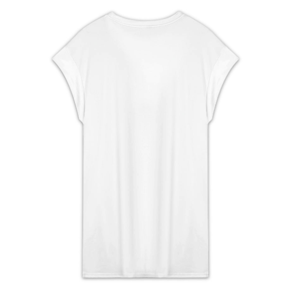 FROST Nordic Black Metal Graphic T-Shirt Dress – Gothic Winter Landscape Oversized Tee for Women(z279)