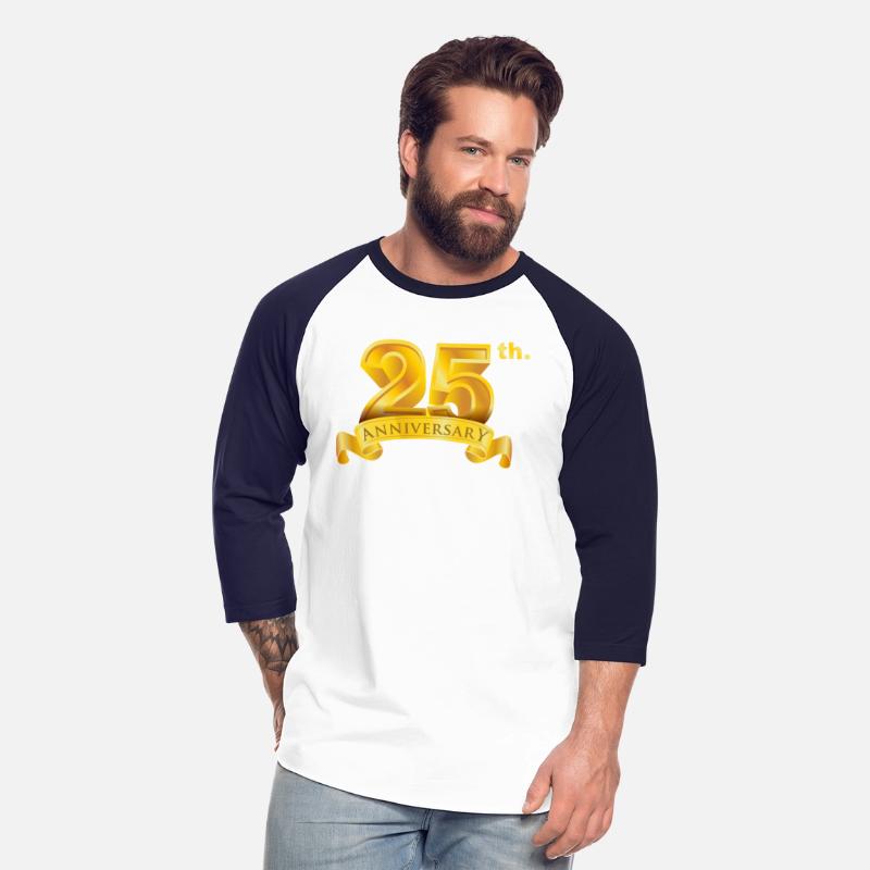 25th anniversary & birth day luxury golden number