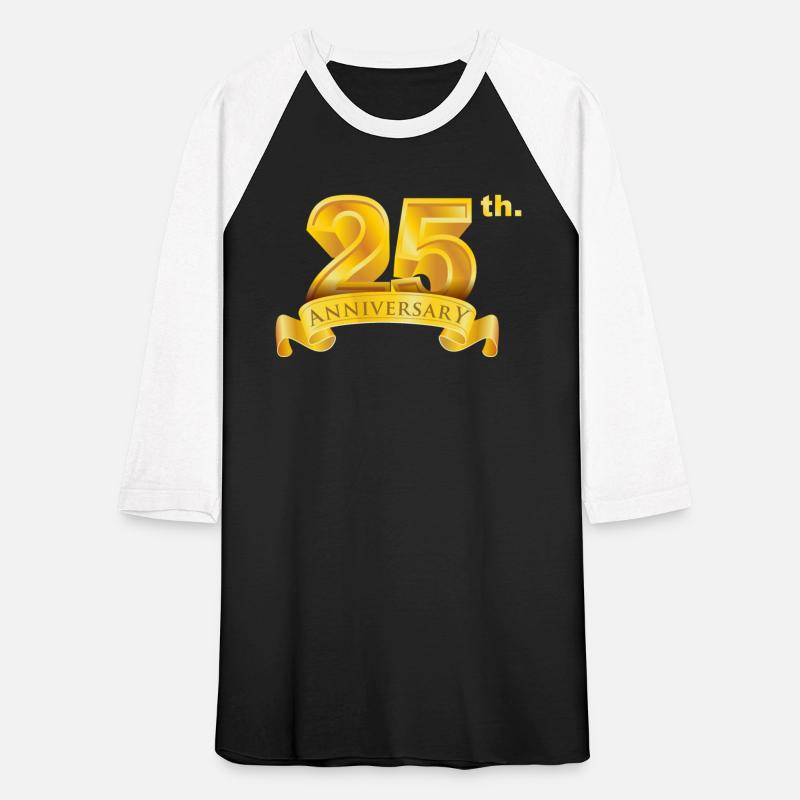 25th anniversary & birth day luxury golden number