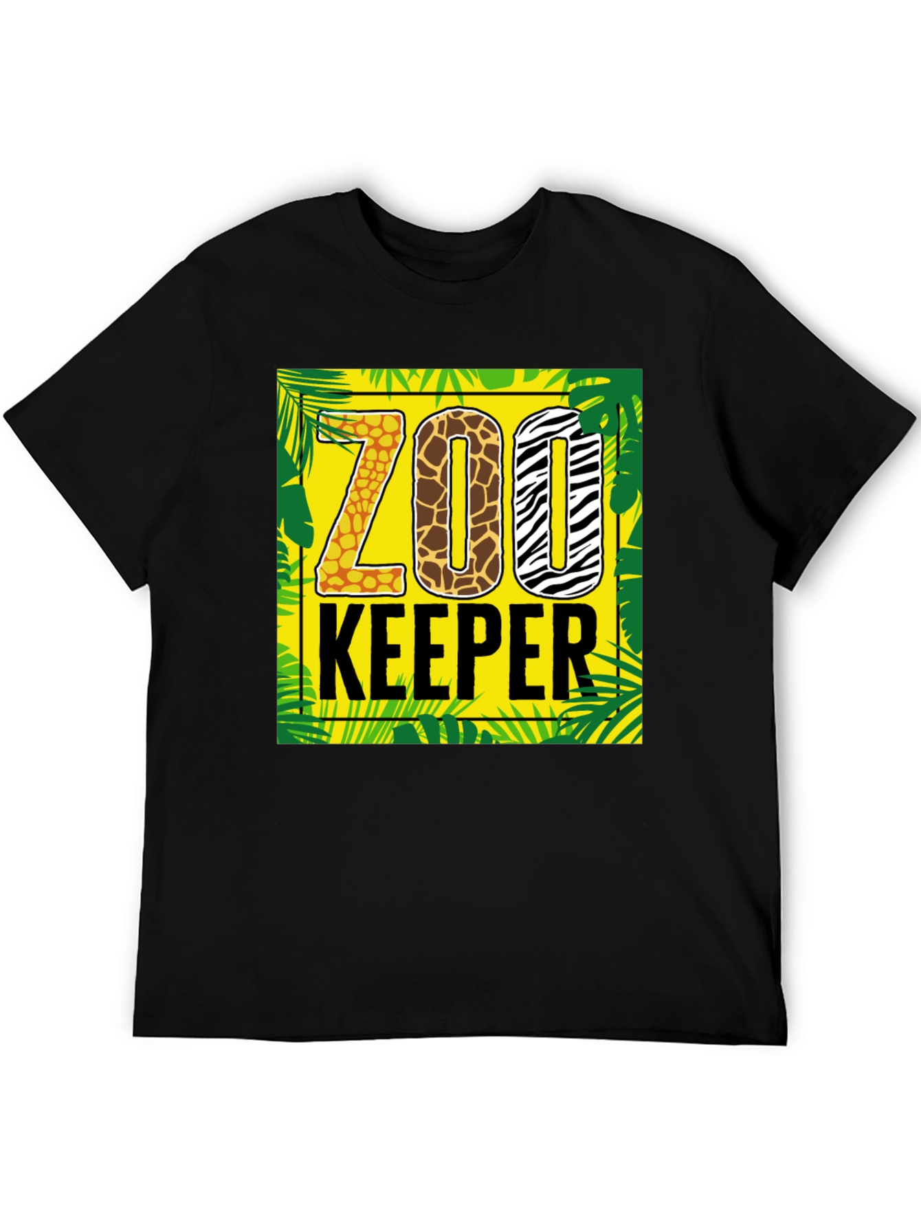 Zoo Keeper Animal Print T-Shirt