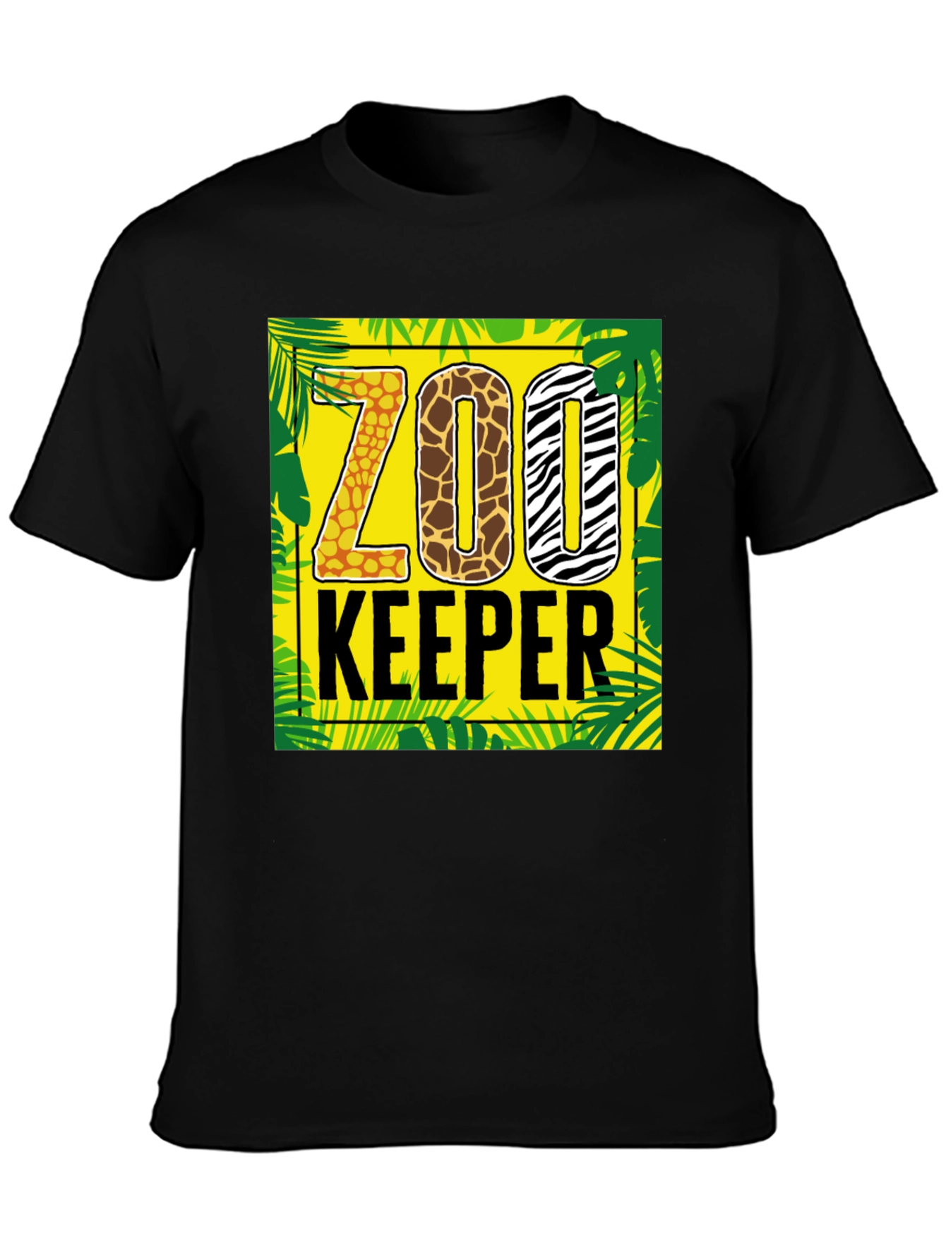 Zoo Keeper Animal Print T-Shirt