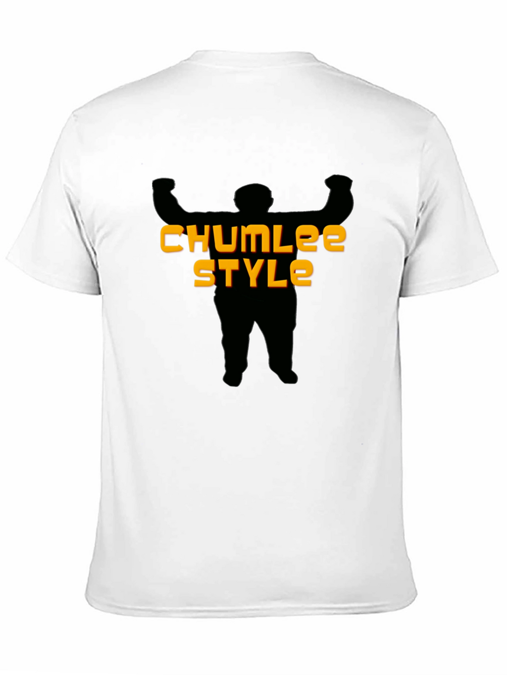 Chumlee Style Black Graphic T-Shirt