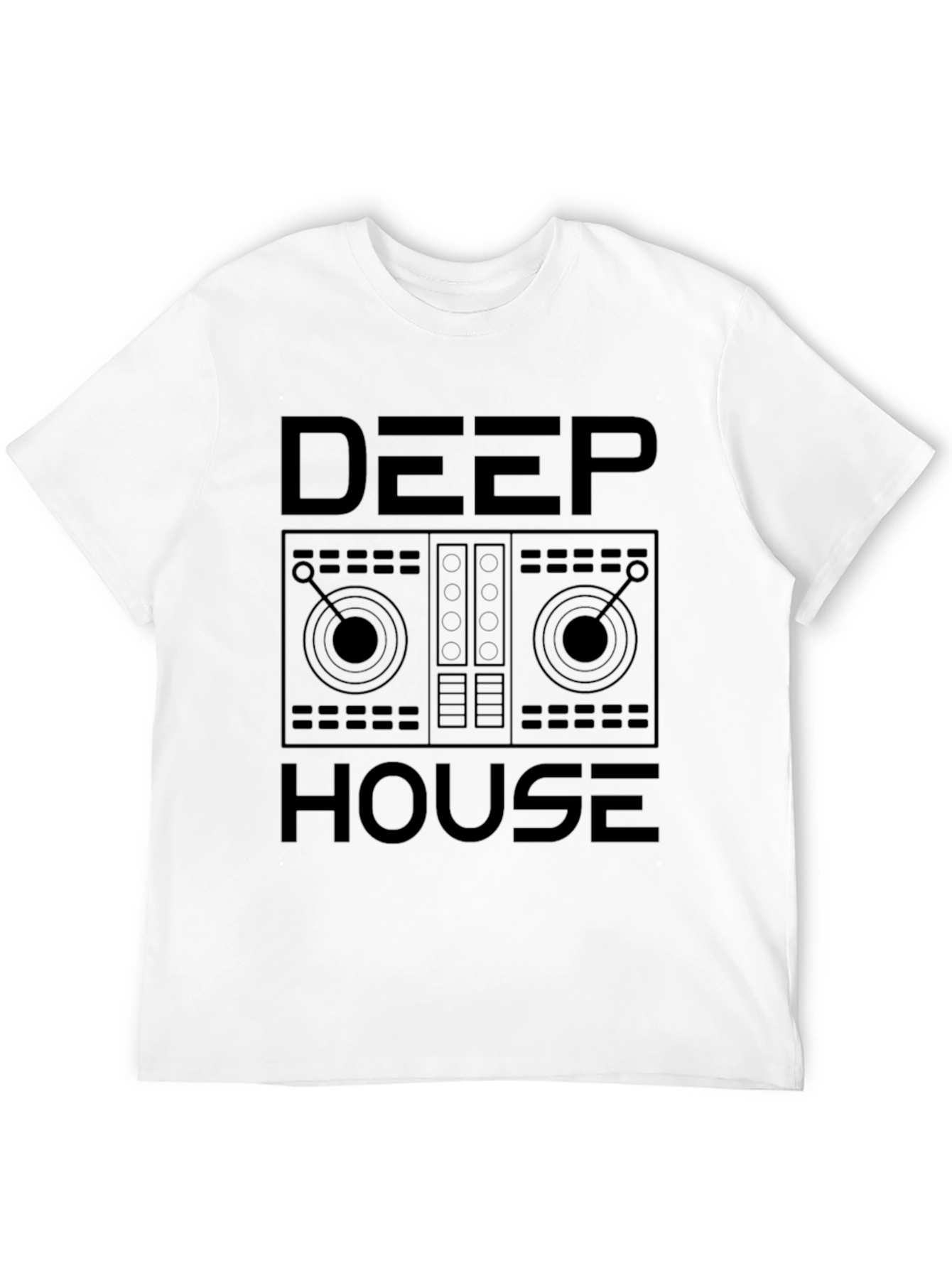 Deep House Graphic T-Shirt - DJ Music Tee