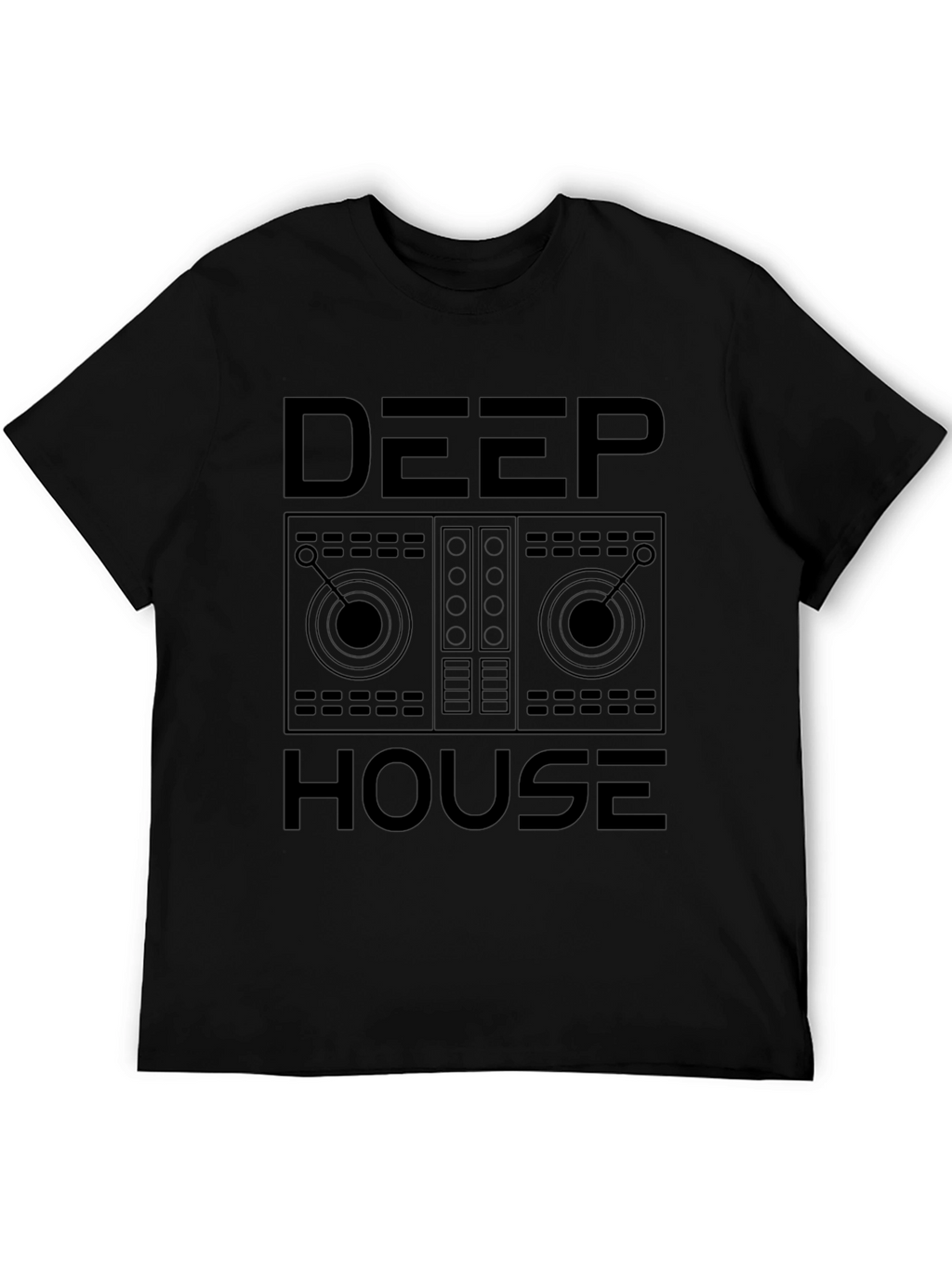 Deep House Graphic T-Shirt - DJ Music Tee