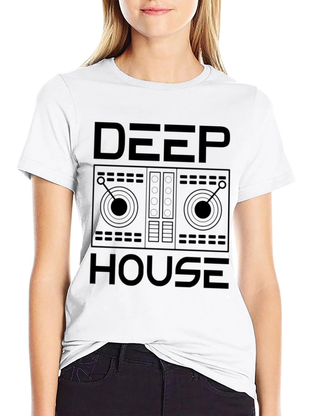 Deep House Graphic T-Shirt - DJ Music Tee