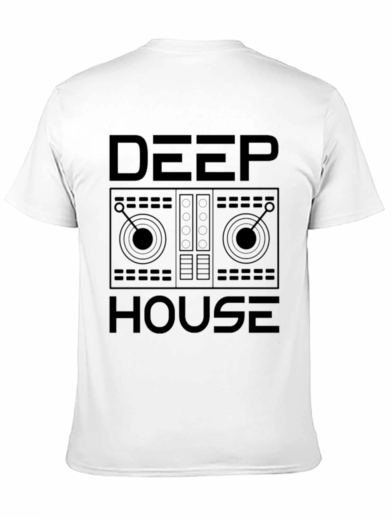 Deep House Graphic T-Shirt - DJ Music Tee