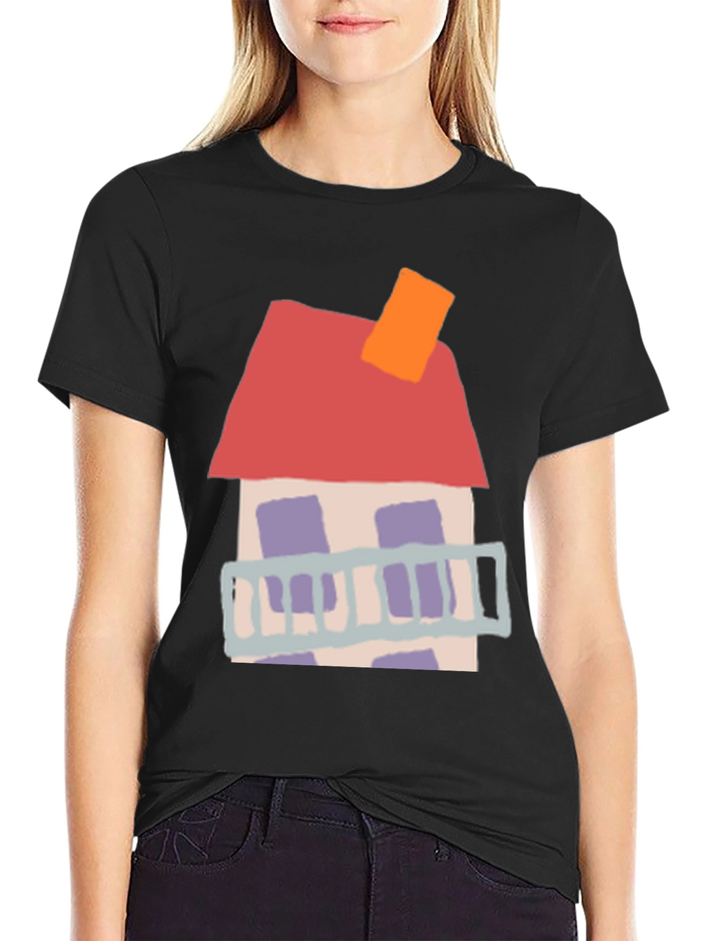 House Graphic T-Shirt - Unique Design