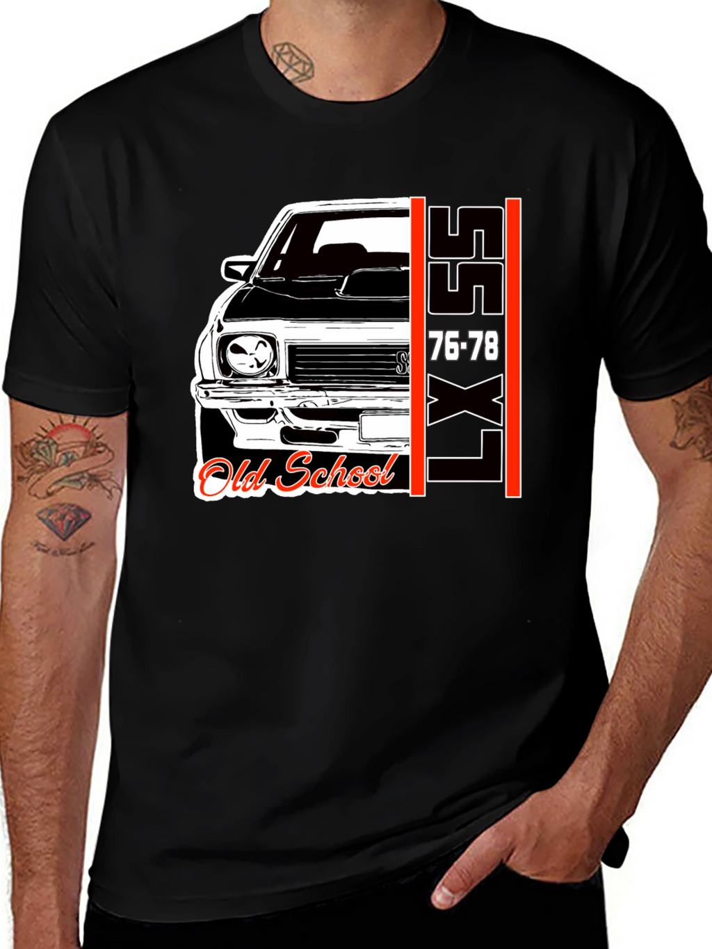 Old School LX55 76-78 Car T-Shirt