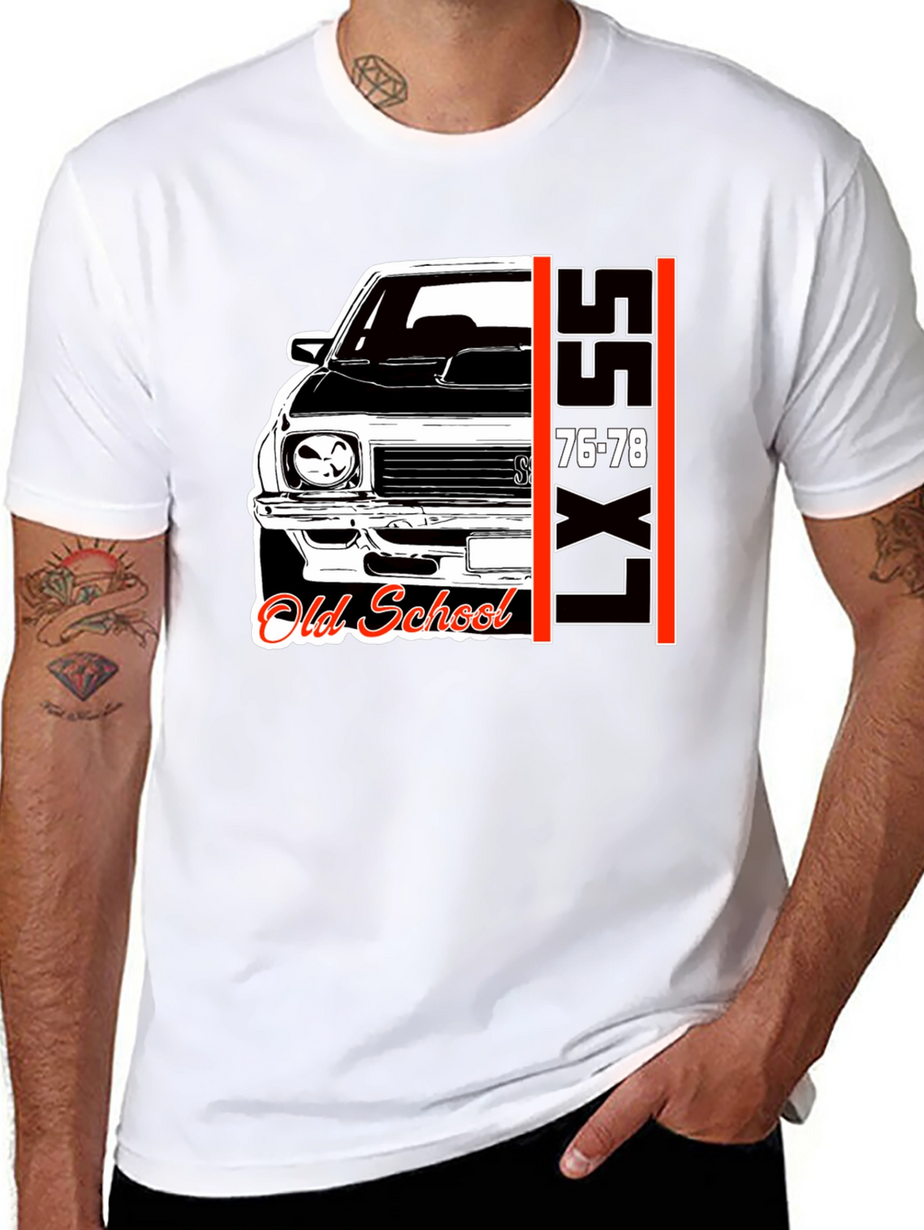 Old School LX55 76-78 Car T-Shirt