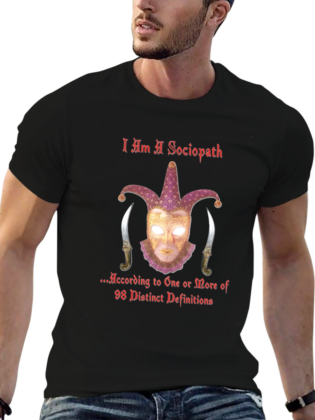 I Am A Sociopath T-Shirt - Edgy Graphic Tee