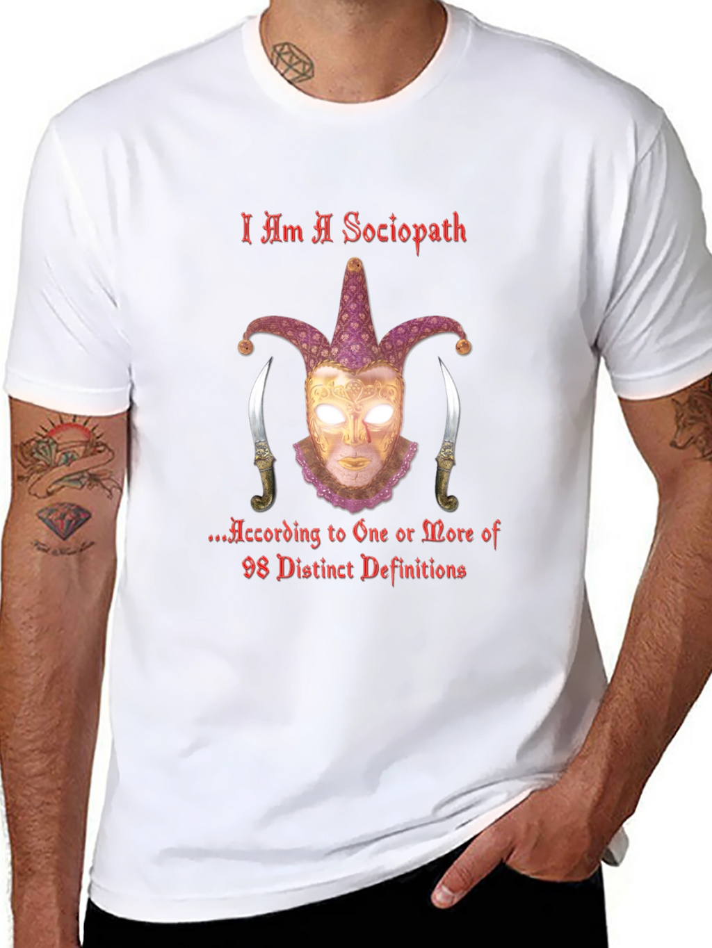 I Am A Sociopath T-Shirt - Edgy Graphic Tee