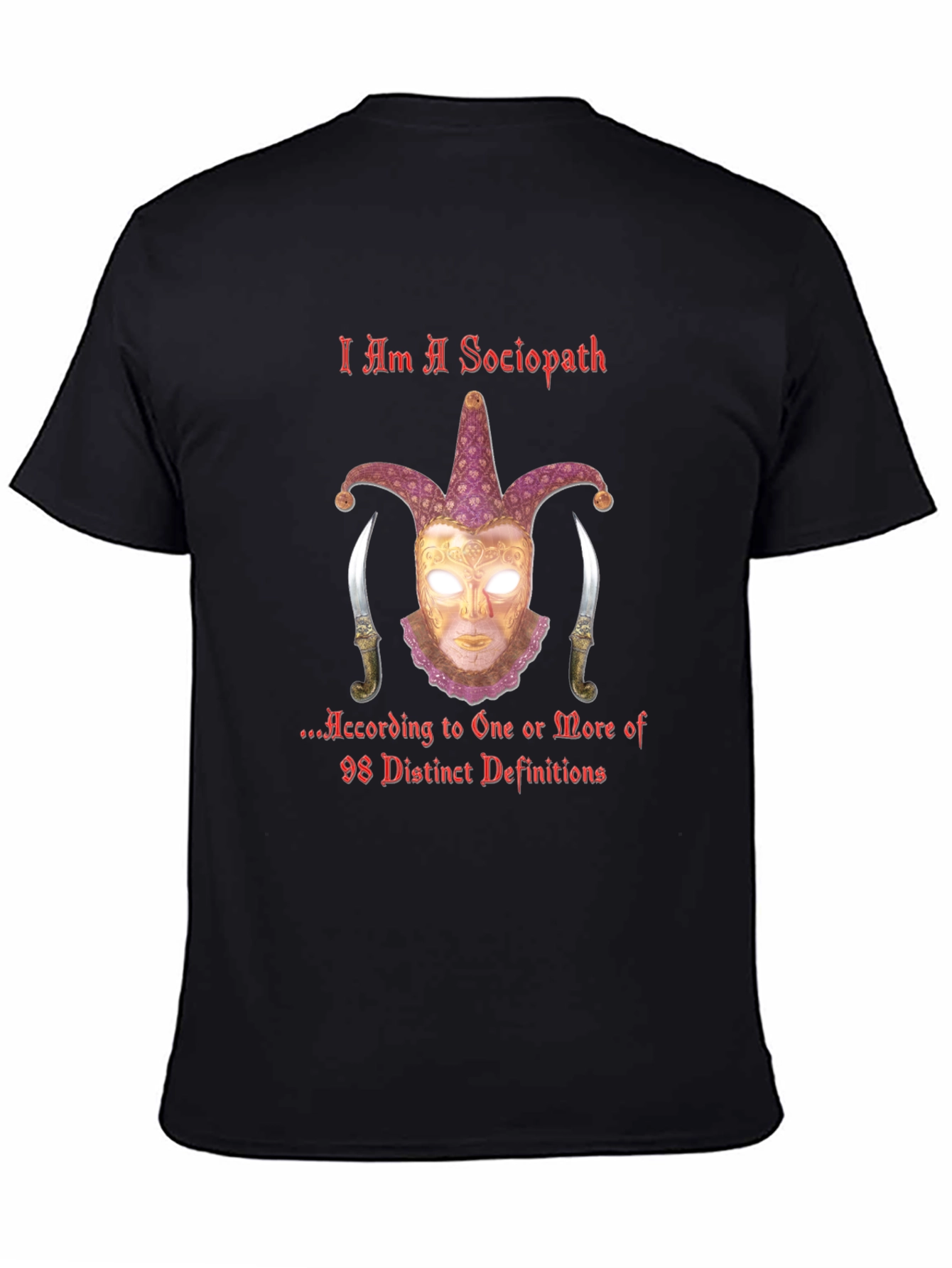 I Am A Sociopath T-Shirt - Edgy Graphic Tee