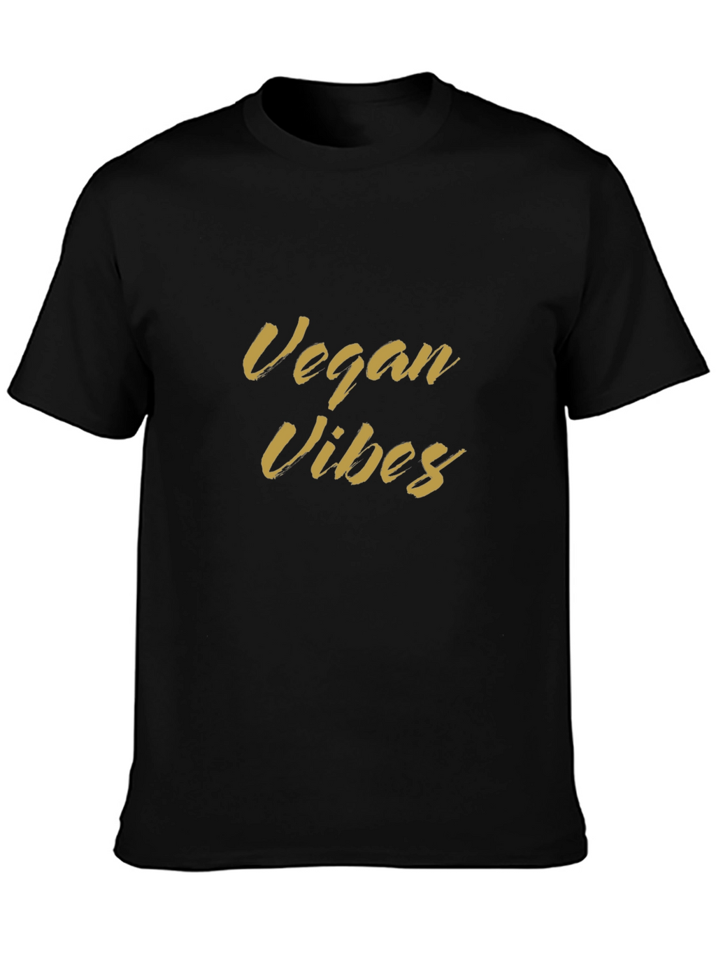 Vegan Vibes Black T-Shirt