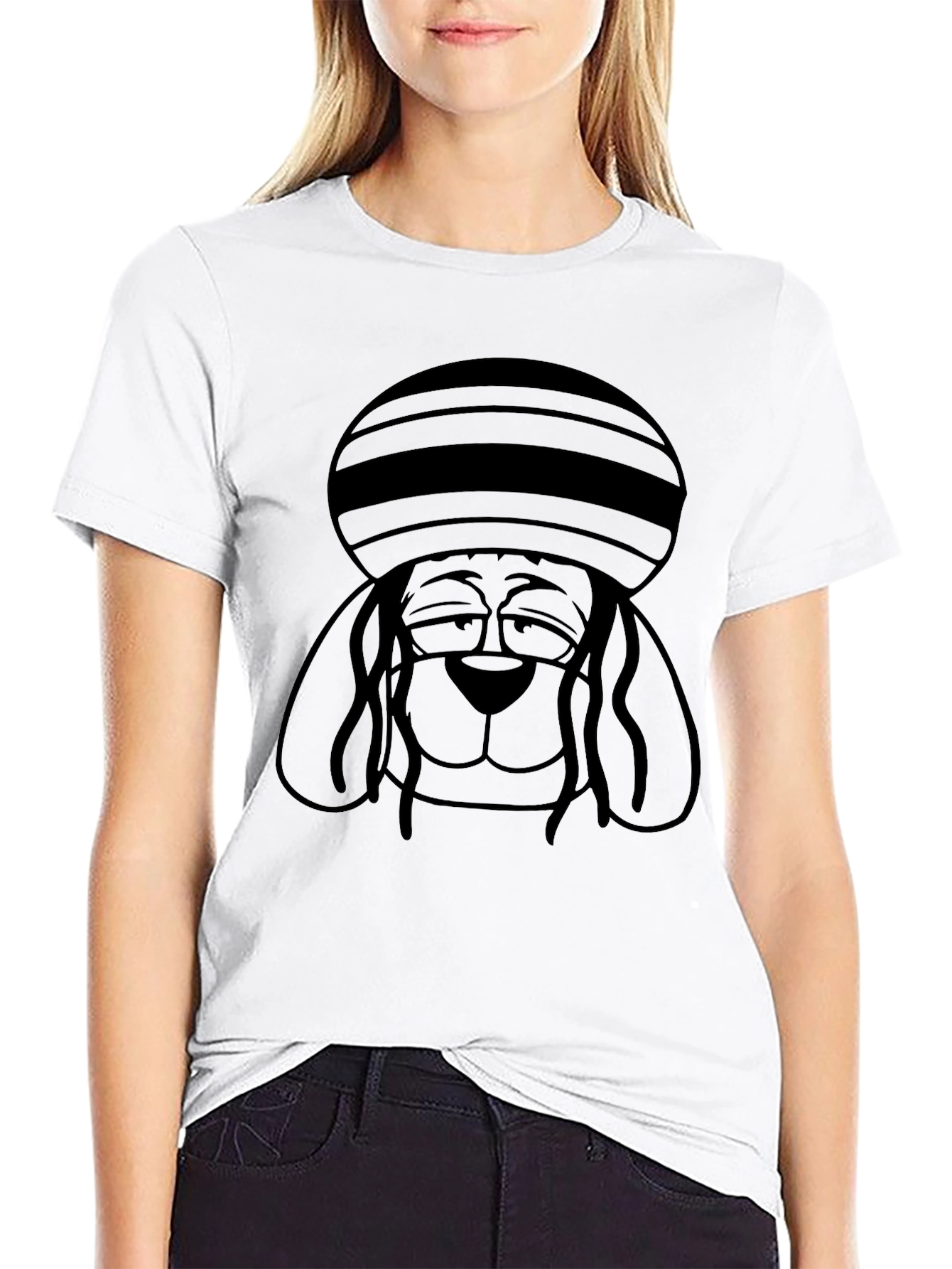 Cool Dog Graphic T-Shirt
