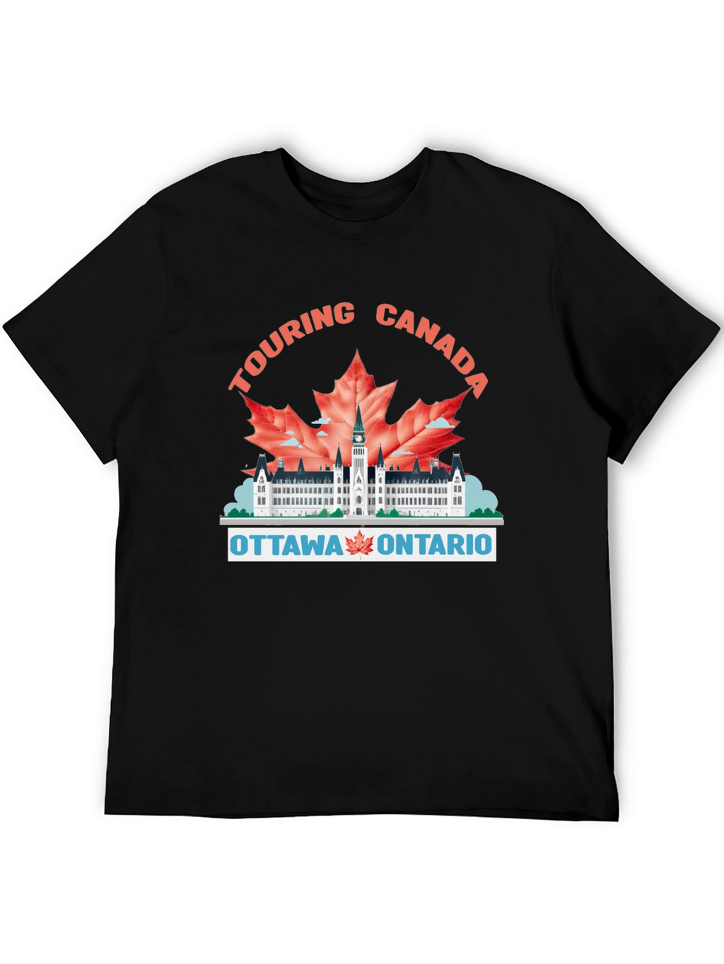 Touring Canada T-Shirt - Ottawa Ontario Souvenir Tee