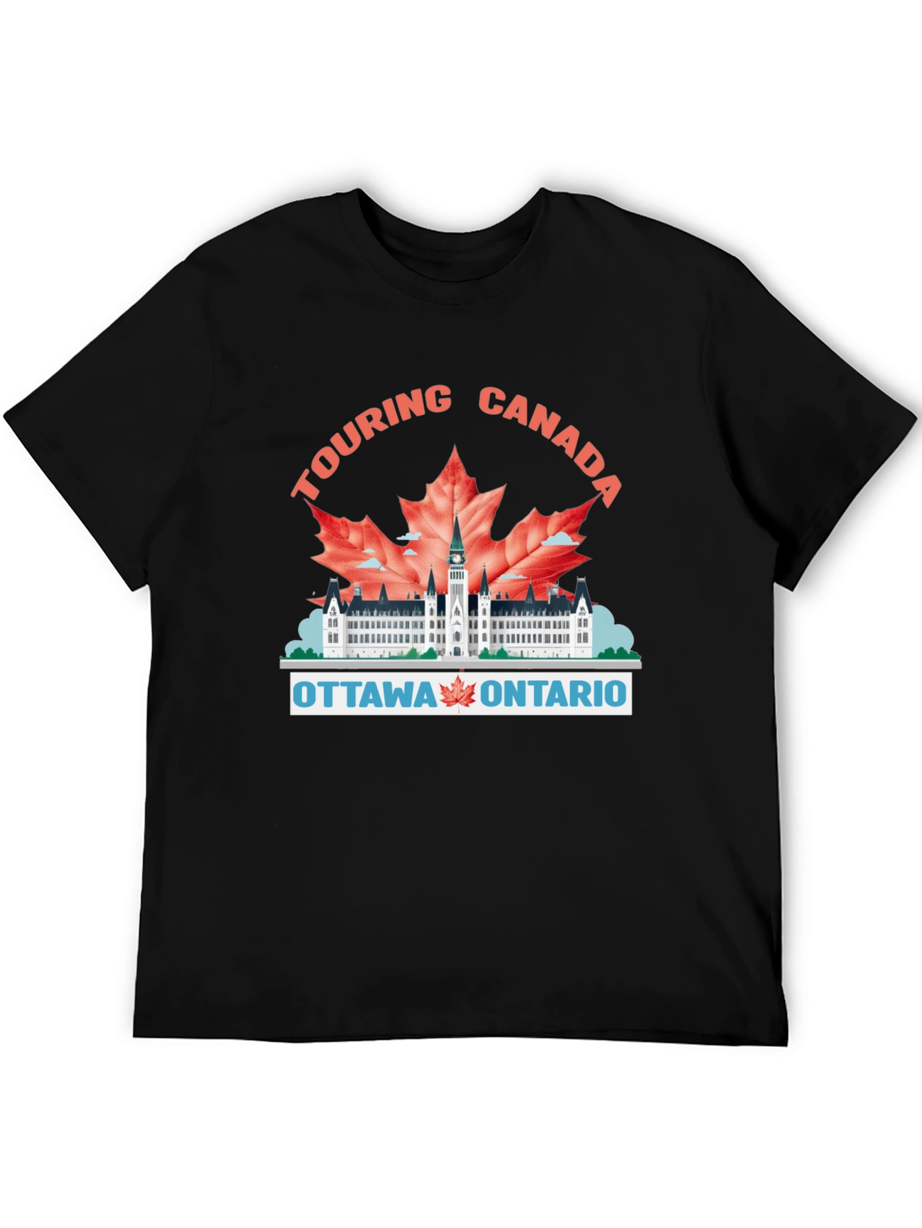Touring Canada T-Shirt - Ottawa Ontario Souvenir Tee