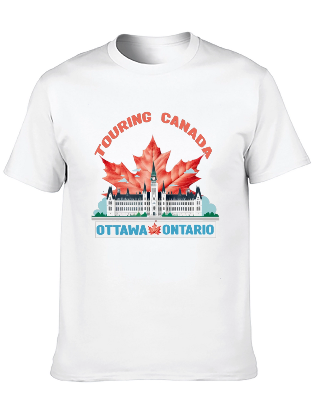 Touring Canada T-Shirt - Ottawa Ontario Souvenir Tee