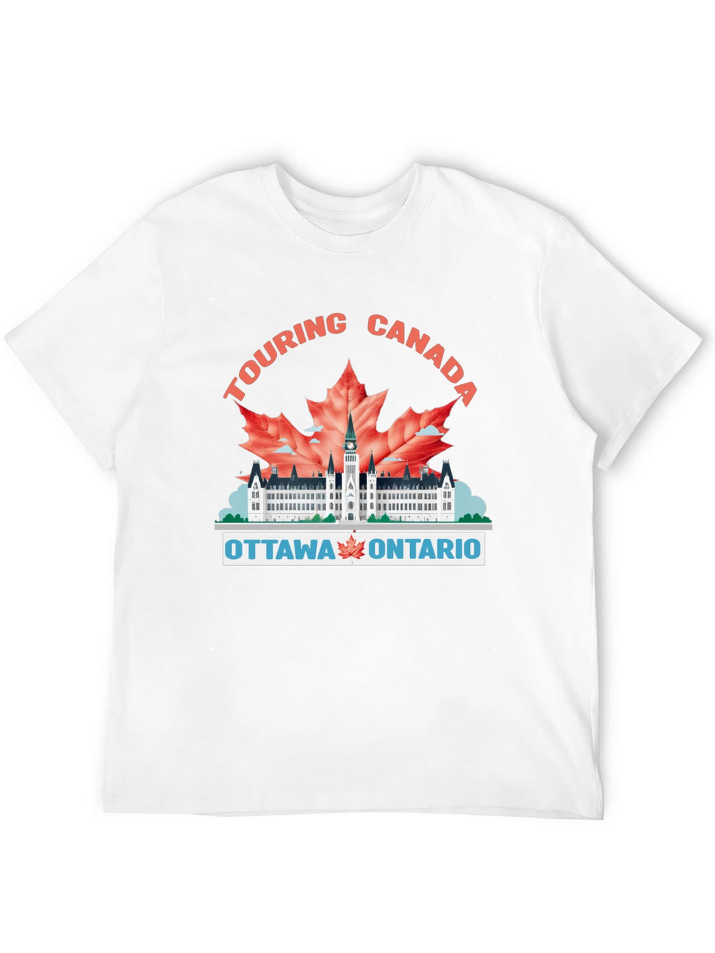 Touring Canada T-Shirt - Ottawa Ontario Souvenir Tee