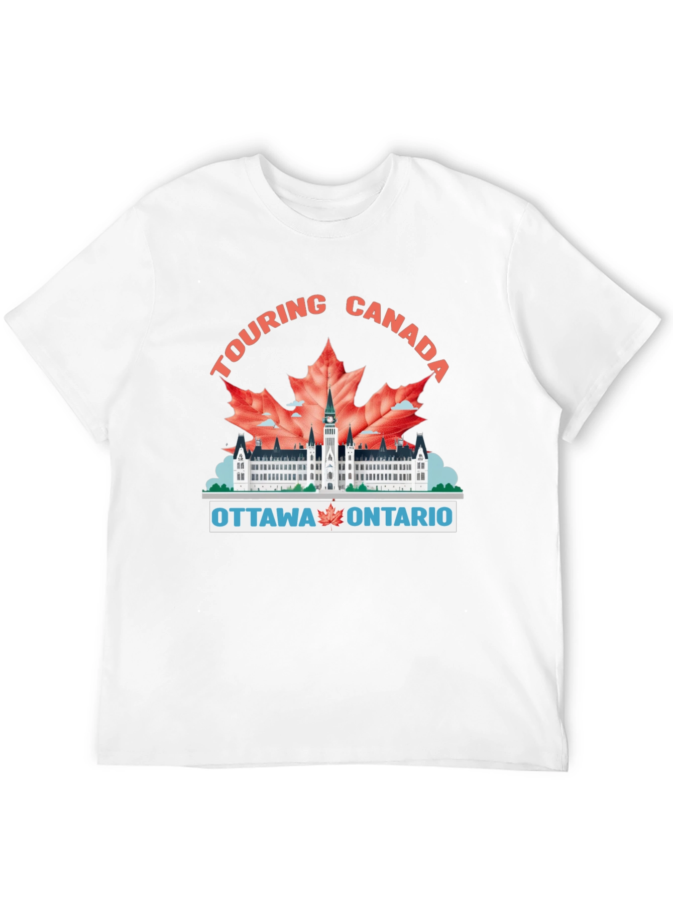 Touring Canada T-Shirt - Ottawa Ontario Souvenir Tee
