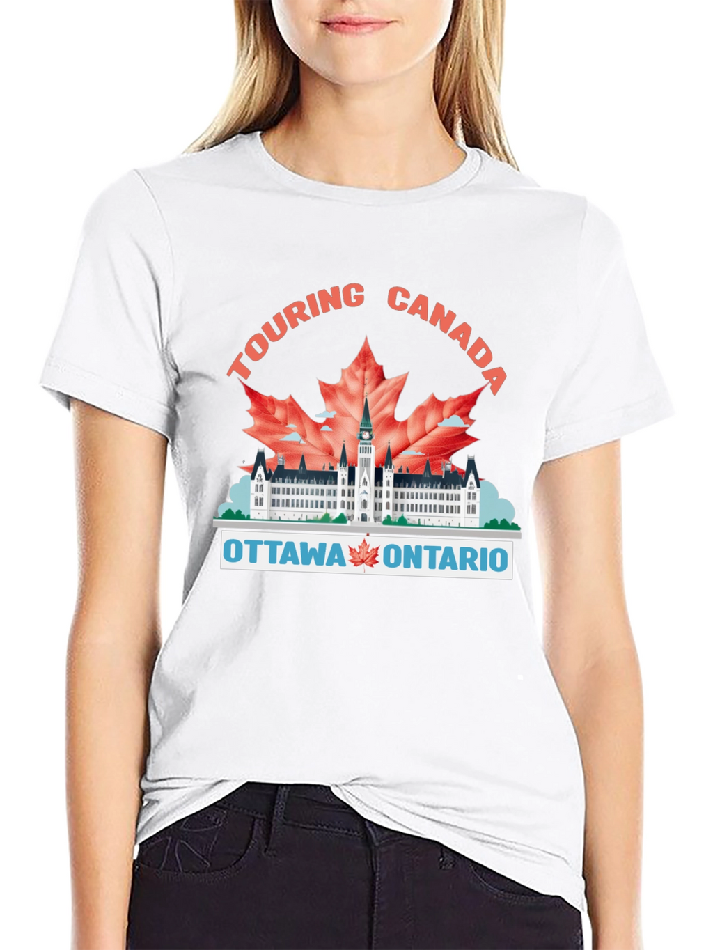 Touring Canada T-Shirt - Ottawa Ontario Souvenir Tee