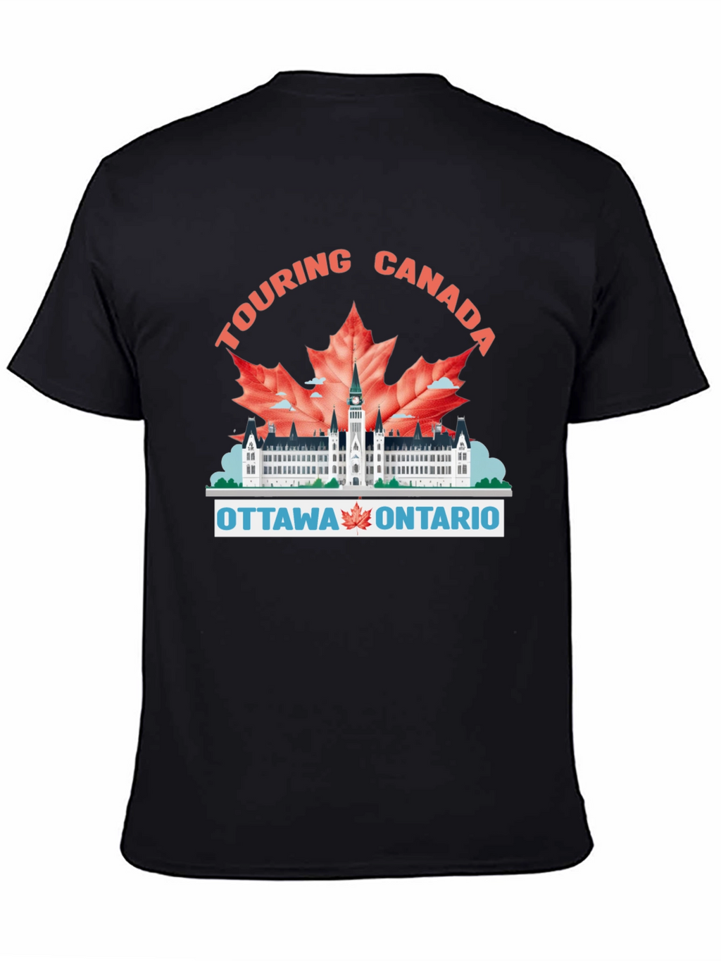 Touring Canada T-Shirt - Ottawa Ontario Souvenir Tee