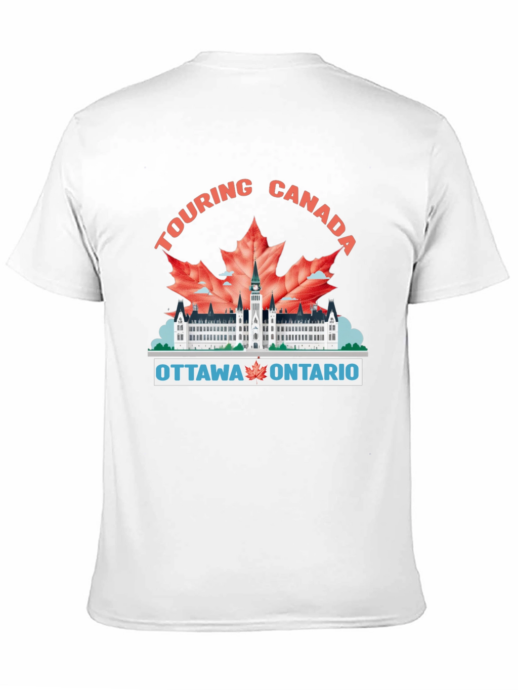 Touring Canada T-Shirt - Ottawa Ontario Souvenir Tee