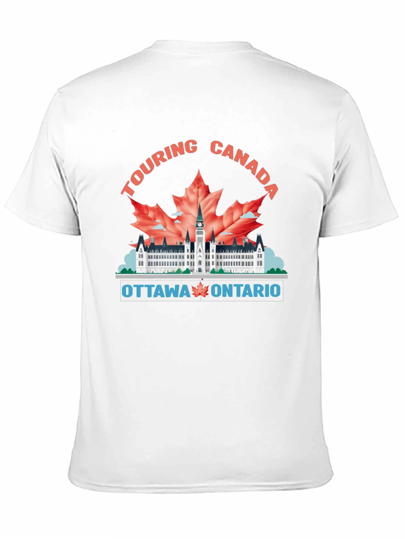 Touring Canada T-Shirt - Ottawa Ontario Souvenir Tee
