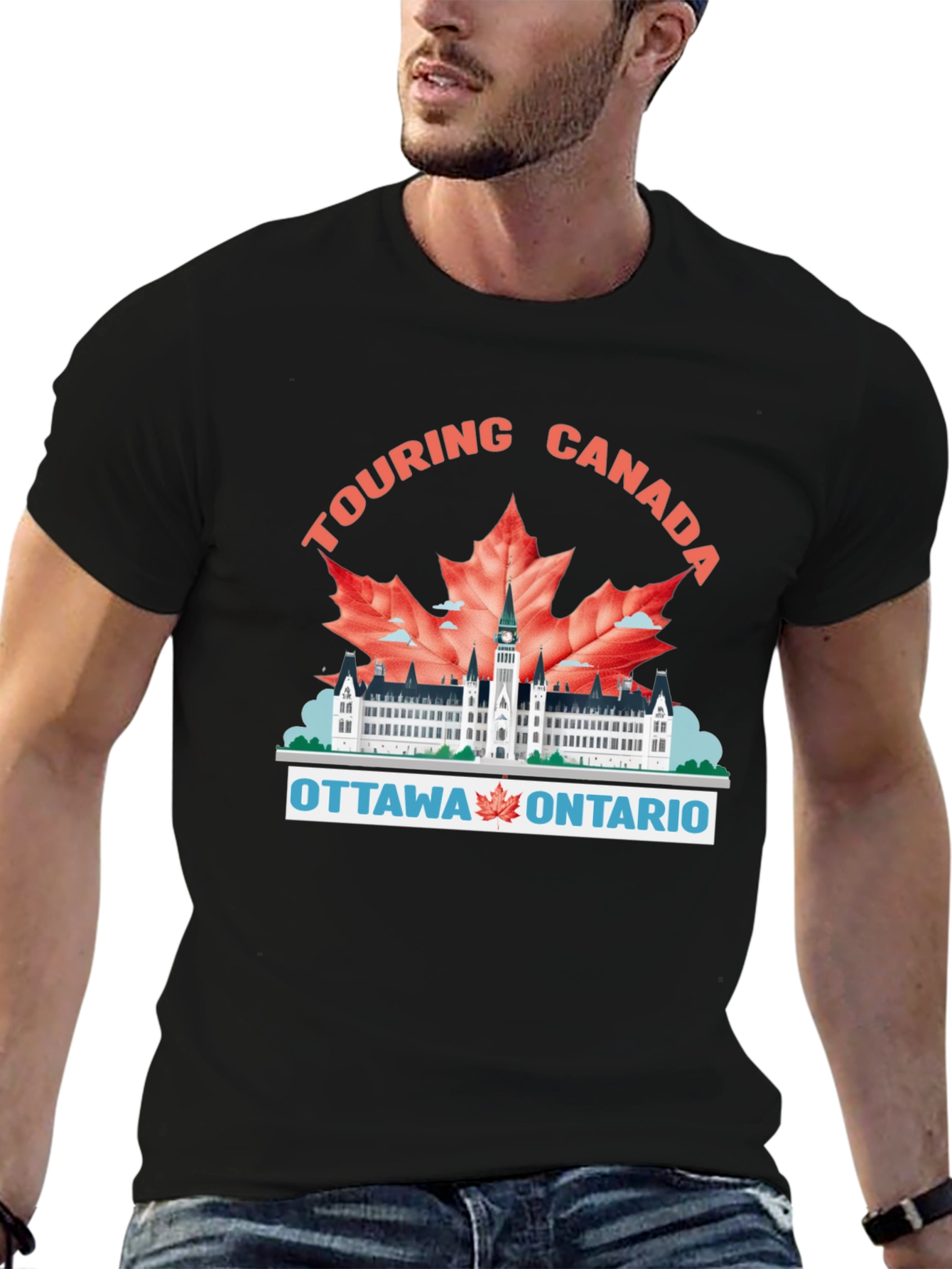 Touring Canada T-Shirt - Ottawa Ontario Souvenir Tee