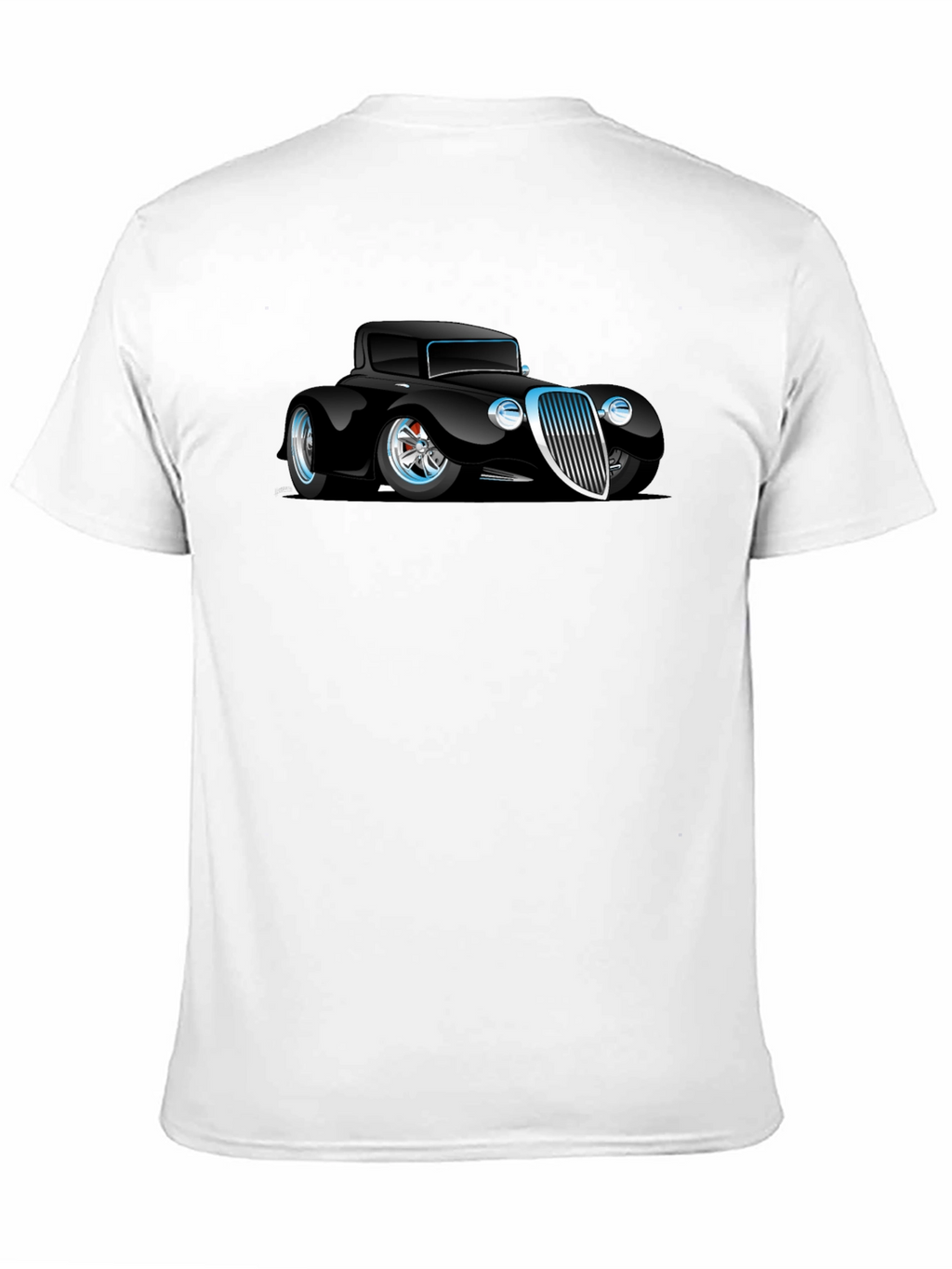 Classic Car Graphic Black T-Shirt