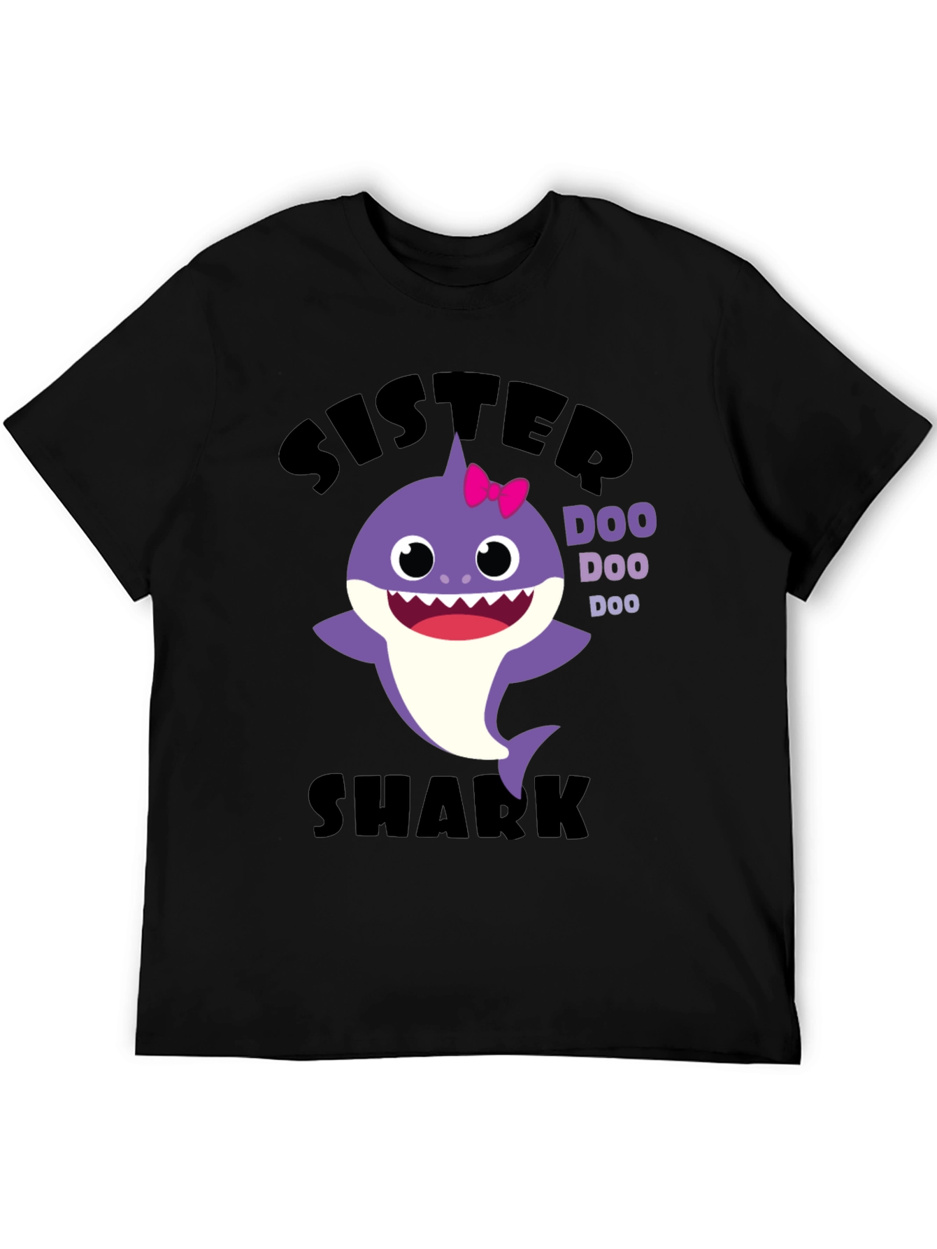 Sister Shark Doo Doo Doo T-Shirt - Baby Shark Family Tee
